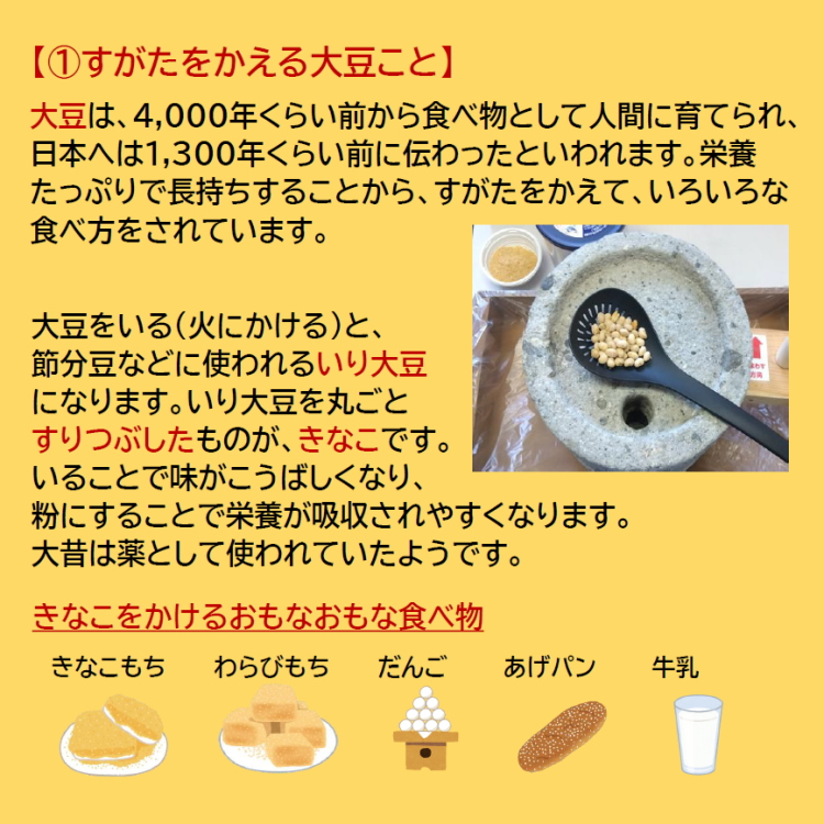 学べる2つの食育ポイント1
